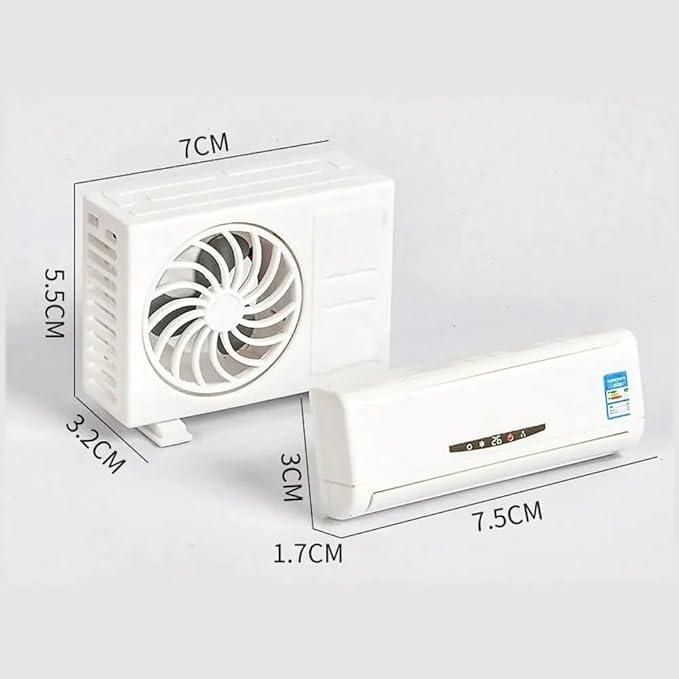 Miniature Ac Design Solar-Powered Car Air Freshener Diffuser - Familymart4u