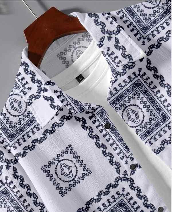 Men's Casual Summer Shirt Set 3D Print Two-piece Co-ord Set