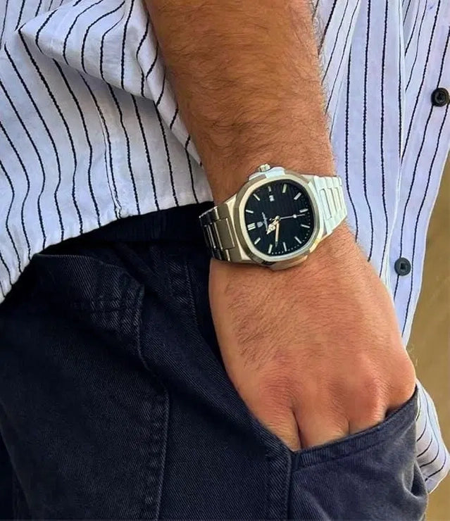 Men's Luxury Stainless Steel Analog Watch