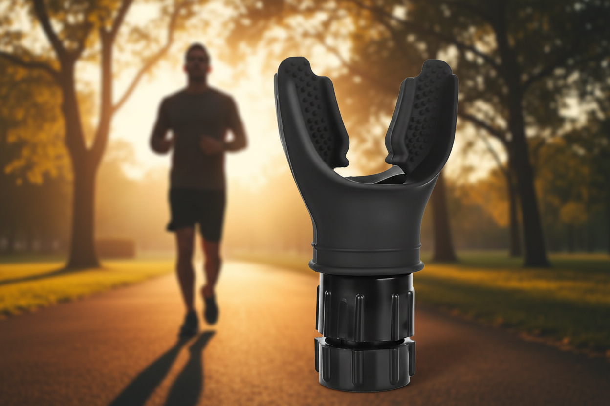 Breathing Exerciser & Lung Trainer – Adjustable Resistance | Portable Respiratory Trainer
