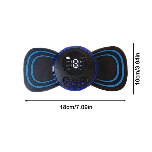 Rechargeable Mini Massager – 8 Modes, Full Body Pain Relief